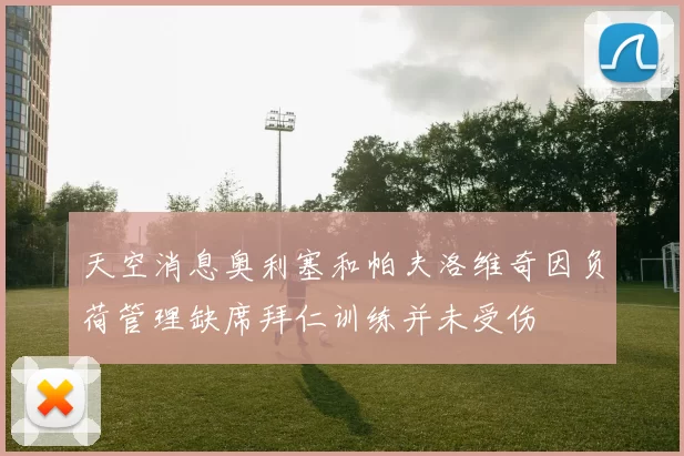 天空消息奥利塞和帕夫洛维奇因负荷管理缺席拜仁训练并未受伤